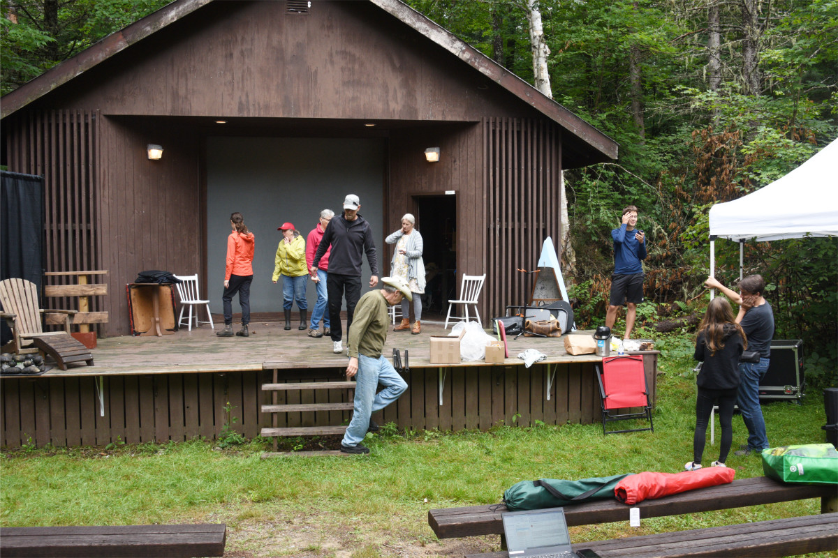 Algonquin Park Lake of Two Rivers Outdoor Theatre       Aug 8, 2022